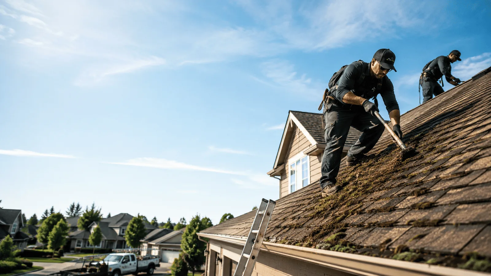 Roof Moss Removal in Pinetops, NC near me